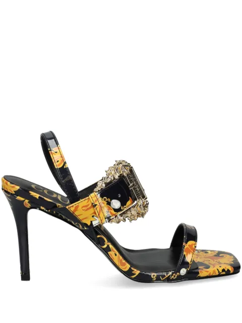 Versace Jeans Couture buckle-strap sandals Black 77VA3S71