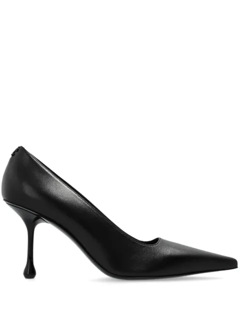 Jimmy Choo Ixia 80 pointed-toe pumps Black IXIA80NAP