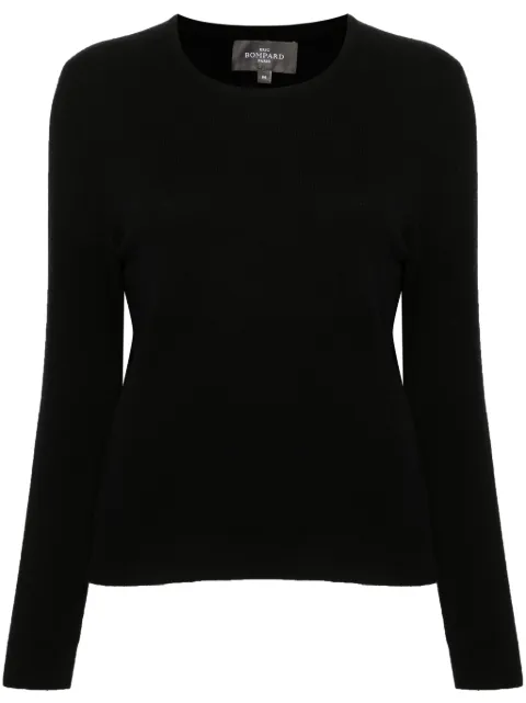BOMPARD Classic crew-neck sweater Black MO3N