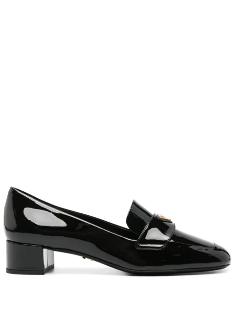Prada 35mm patent-leather pumps Black 1D455NFD035069