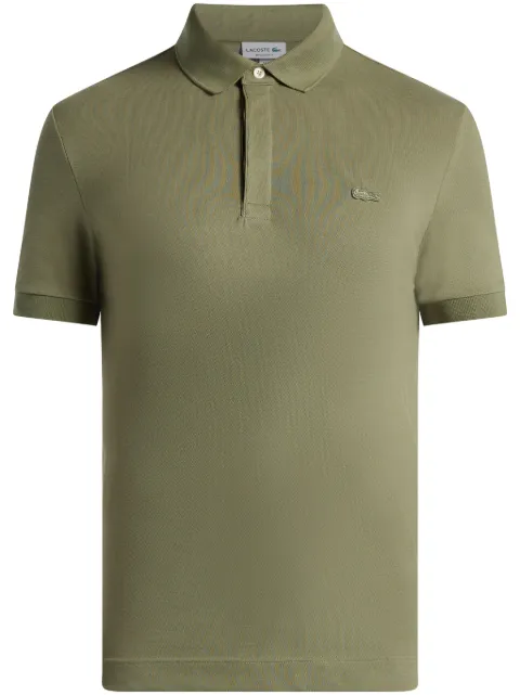 Lacoste logo-patch polo shirt Green PH5522
