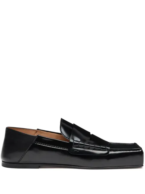 Jacquemus Carré loafers Black FOM00147AC18A03