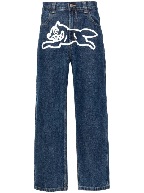 ICECREAM Running Dog Double Scoop straight jeans Blue ICD002
