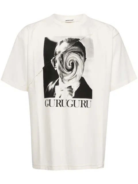 Undercover graphic-print cotton T-shirt White UP2D48091
