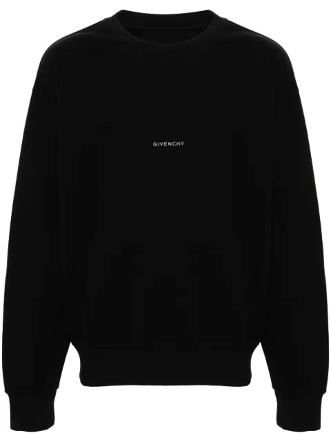 Givenchy sketch-print cotton sweatshirt Black BMJ0LC3YN0