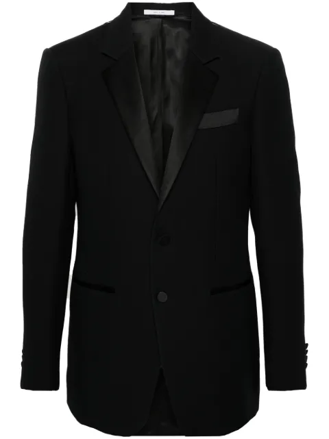 Gabriela Hearst Nicolson single-breasted blazer Black 2245186MW115