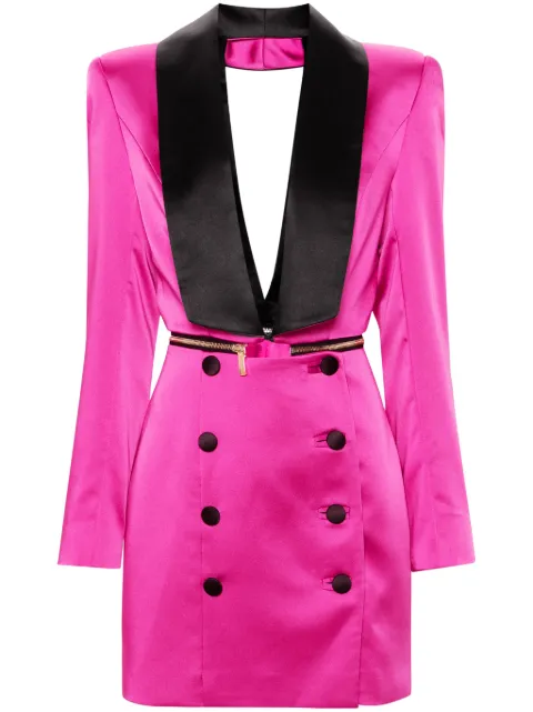 MITILIANE COUTURE tuxedo mini dress Pink 5942664546713