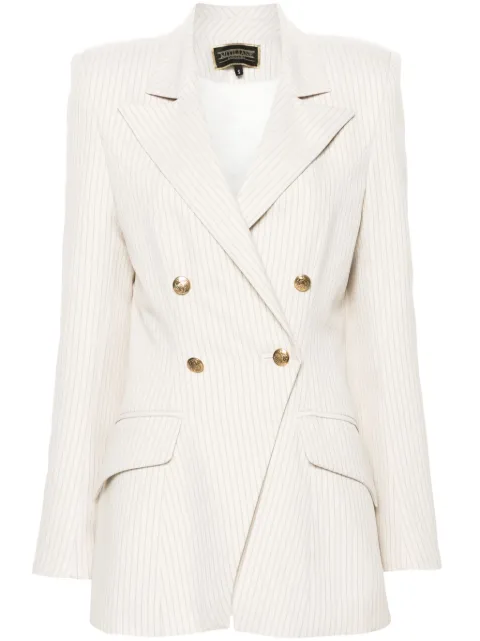 MITILIANE COUTURE striped blazer Neutrals 5942664547680
