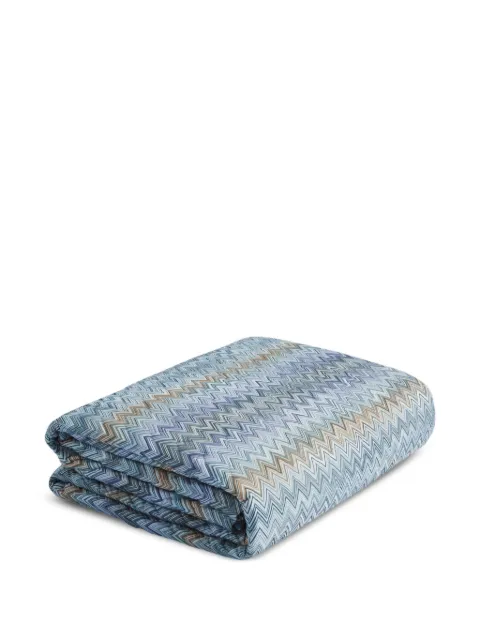Missoni Home chevron quilted duvet Blue 1C3QU02707