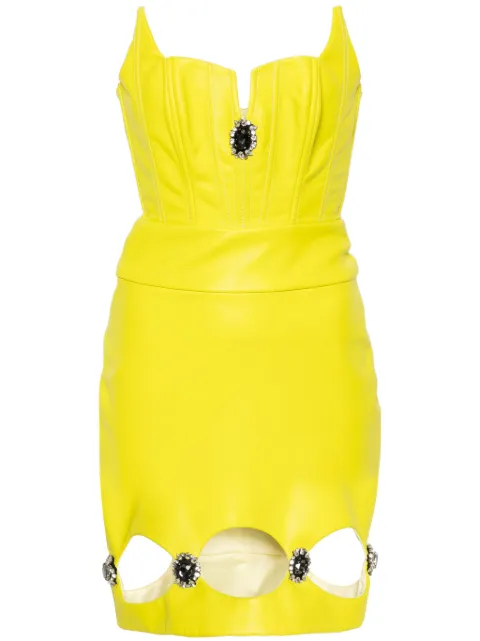 MITILIANE COUTURE Kyla mini dress Yellow 5942664547413