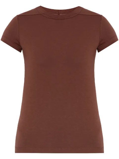 Rick Owens Level cropped T-shirt Red RP02D3235JA
