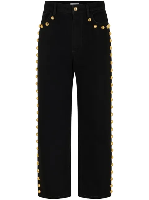 Rabanne wide-leg jeans Black 24ACPA399CO0538