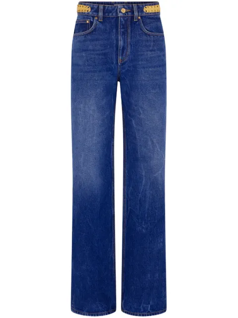 Rabanne boyfriend jeans with charm detail Blue 24ACPA392CO0524