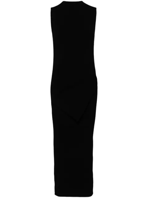 Rick Owens SL Babel maxi dress Black RP02D3638RIBVI