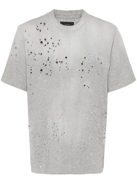 AMIRI Shotgun cotton T-shirt Grey AMJYTE1059