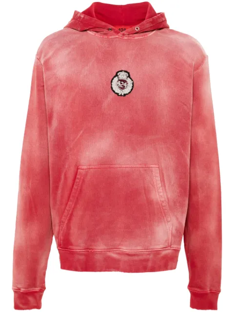 424 College cotton hoodie Red FF4SMF63APJE001310