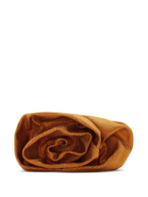 Burberry Rose leather clutch Orange 8088930