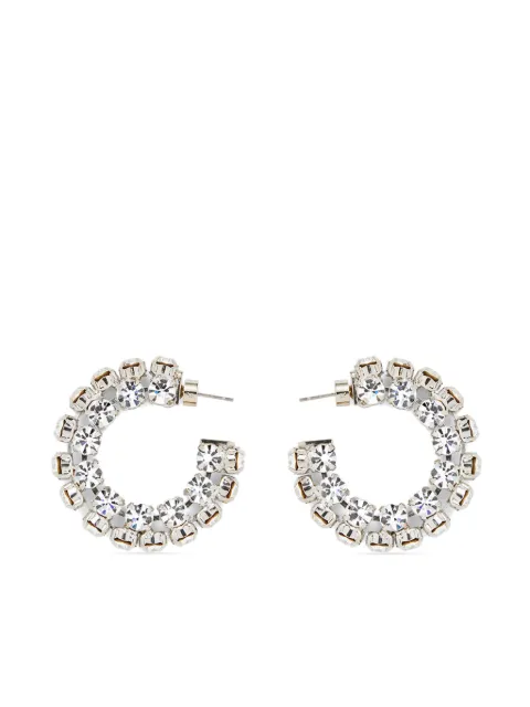 AREA small crystal hoop earrings Silver PF24AWJW0015OT01