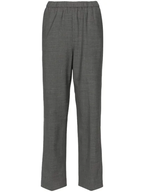 Fabiana Filippi beaded-trim straight trousers Grey PAD214F323I0840000