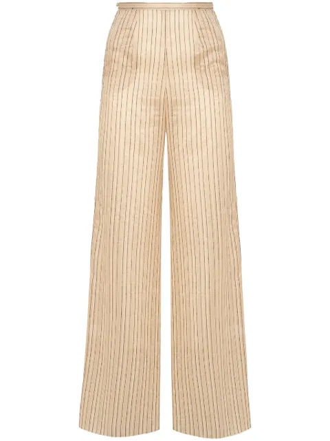 Taller Marmo Seine striped trousers Neutrals TMPF2468140