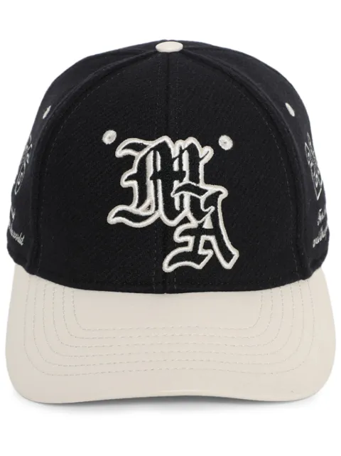 AMIRI Ma Spirit logo-embroidered cap Black AMHACP1010