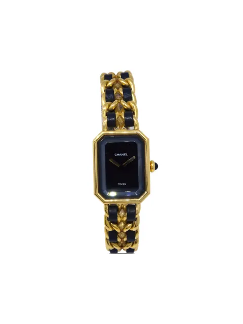 CHANEL Pre-Owned 1987 pre-owned Première 26mm Black CM04123