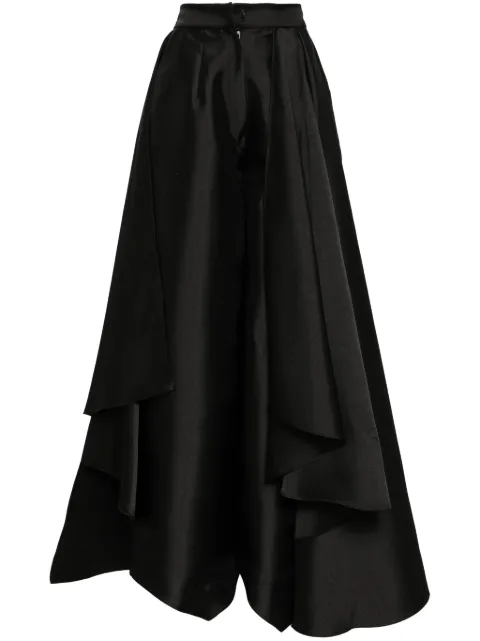 Saiid Kobeisy asymmetric trousers Black RTWSS24PT19