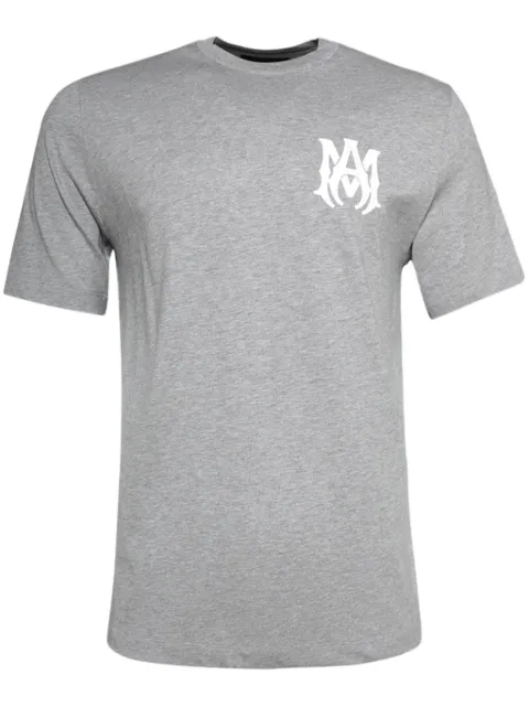 AMIRI logo-print cotton T-shirt Grey AMJYTE1074