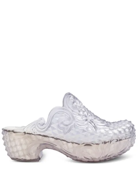 Y/Project x Melissa Court clogs White 35897