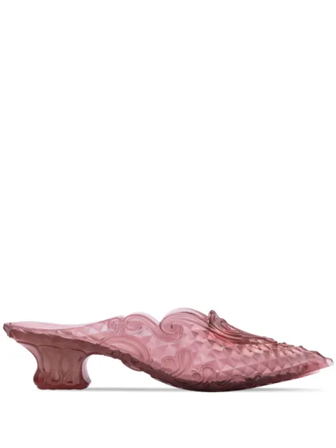 Y/Project x Melissa 40mm Court mules Pink 33387