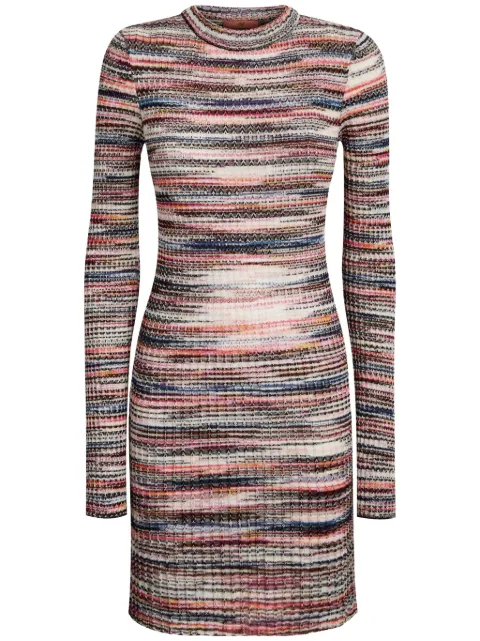 Missoni mélange-effect mini dress Neutrals DS24WG2BBK040B