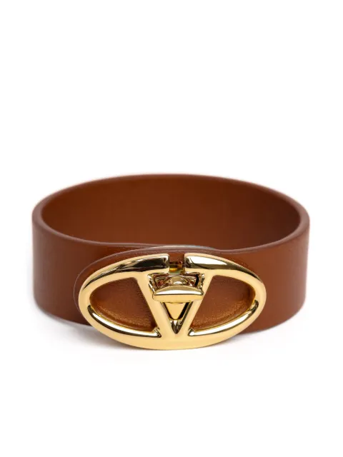 Valentino Garavani VLogo-buckle bracelet Brown WJ0W37IGG