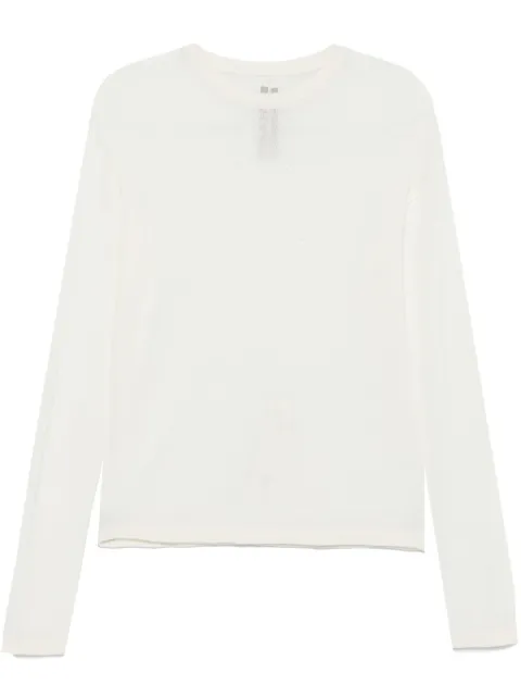 Rick Owens Penta sweater White RP01D2660KMP