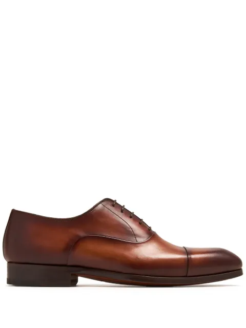 Magnanni leather Oxford shoes Brown 23803
