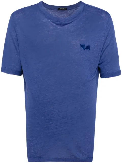 IRO logo-embroidered T-shirt Blue MP19TIRAM