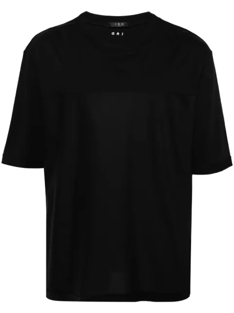 IRO drop-shoulder cotton T-shirt Black MP19JAPD