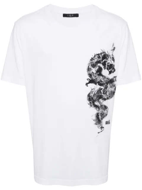 IRO graphic-print cotton T-shirt White MP19PAO