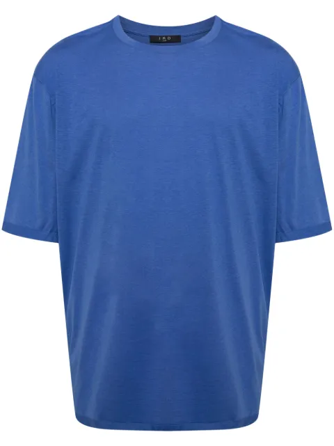 IRO drop-shoulder jersey T-shirt Blue MP19ZOLAN