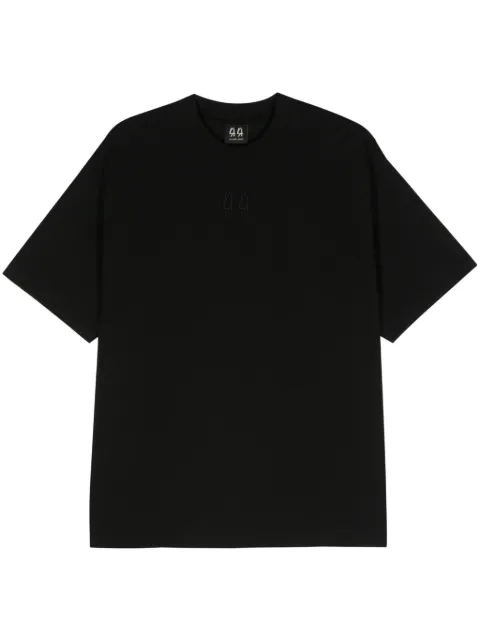 44 LABEL GROUP logo-print cotton T-shirt Black B0030556FA528