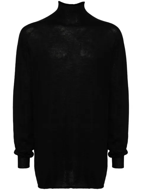 Rick Owens mock-neck jumper Black RU02D6626WS