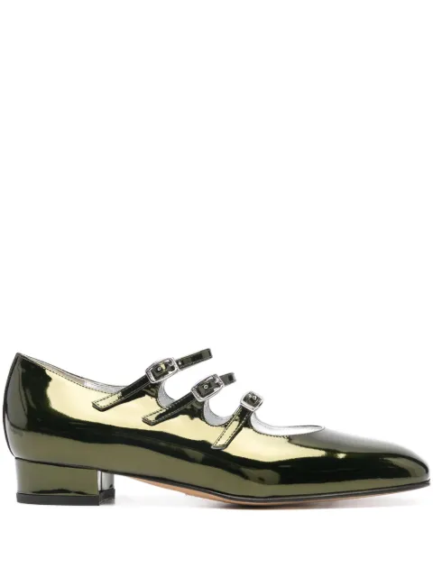 Carel Paris Ariana leather Mary Jane shoes Green ARIANA24