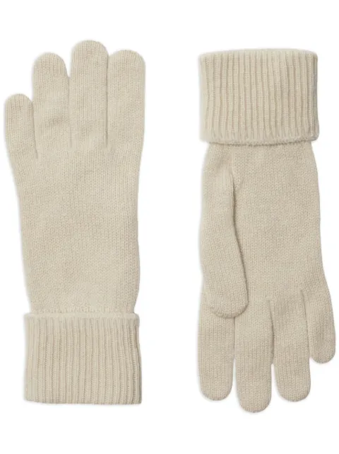Burberry cashmere blend gloves Neutrals 8096152