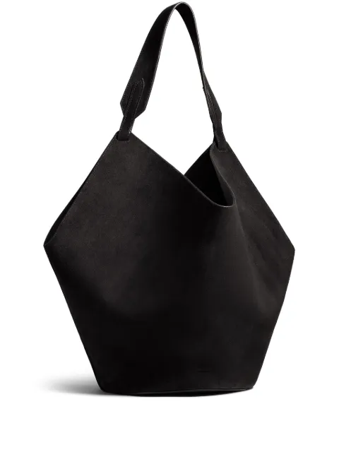 KHAITE medium Lotus tote bag Black H2037726200