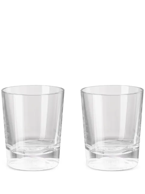 Versace Medusa Lumière tumblers (set of two) White 6912911083548928