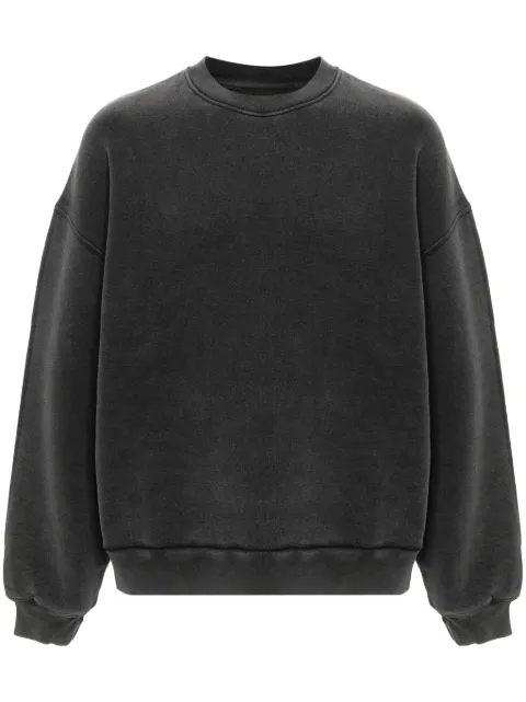Axel Arigato Typo-embroidered jersey sweatshirt Grey A1168001