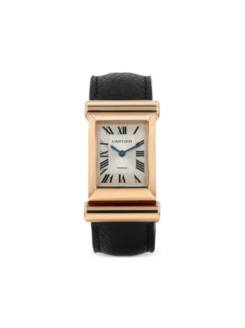 Cartier 1990 pre-owned Driver 35mm White 410801