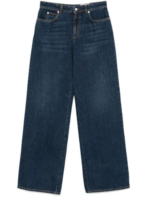Alexander McQueen wide-leg jeans Blue 794136QMACS