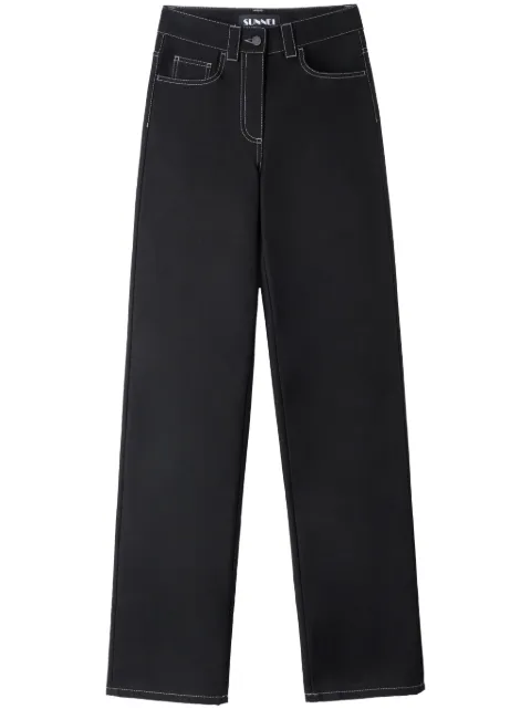 Sunnei Bellidentro trousers Black RTWWBOT001DEN0208075