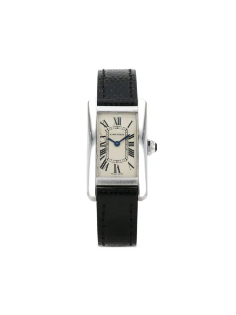 Cartier 2012 pre-owned Tank Américaine 35mm Neutrals 408201