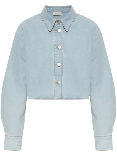 Gestuz washed buttoned shirt Blue 10909238